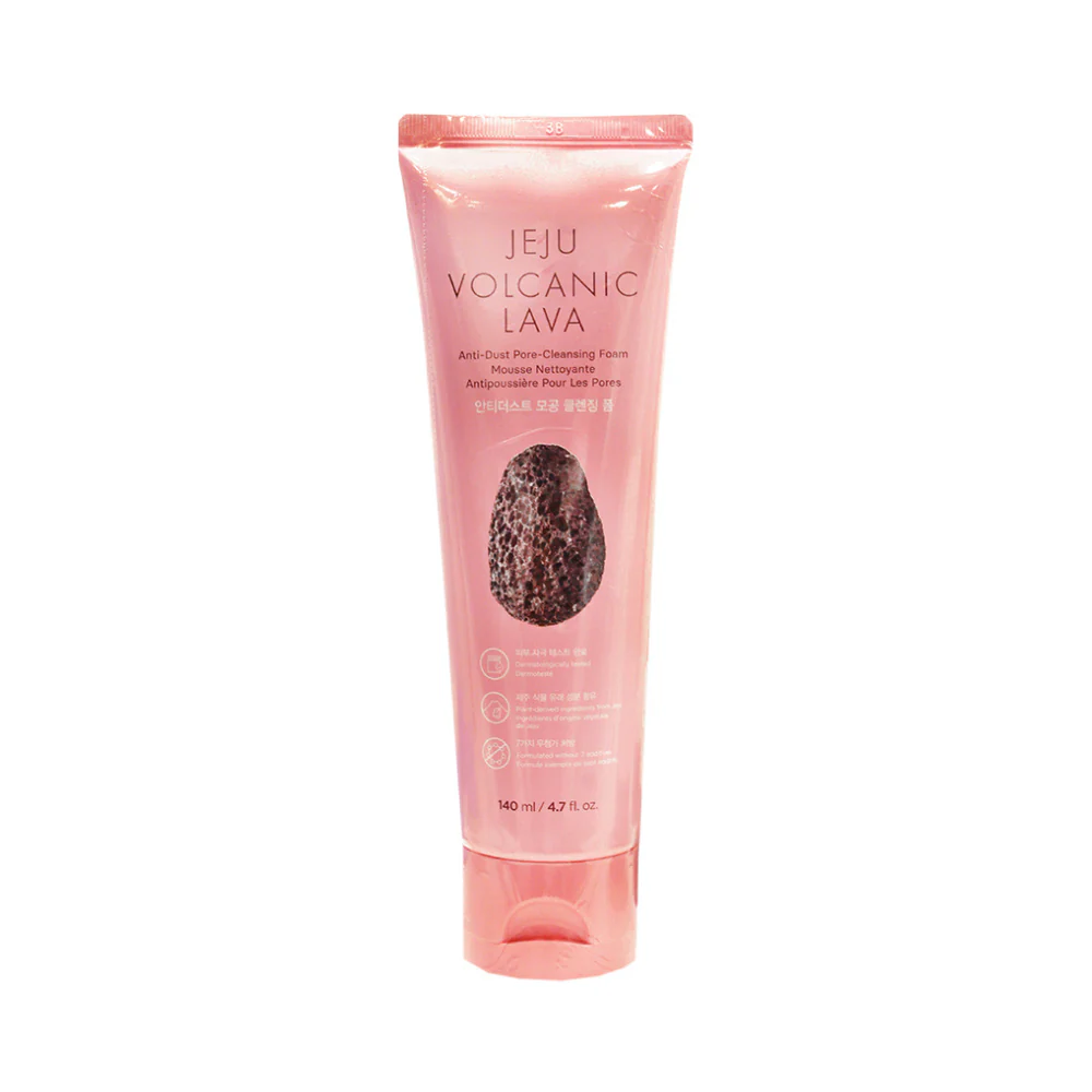 Jeju Volcanic Lava Anti Dust Pore Cleansing Foam 140ml - Image 2