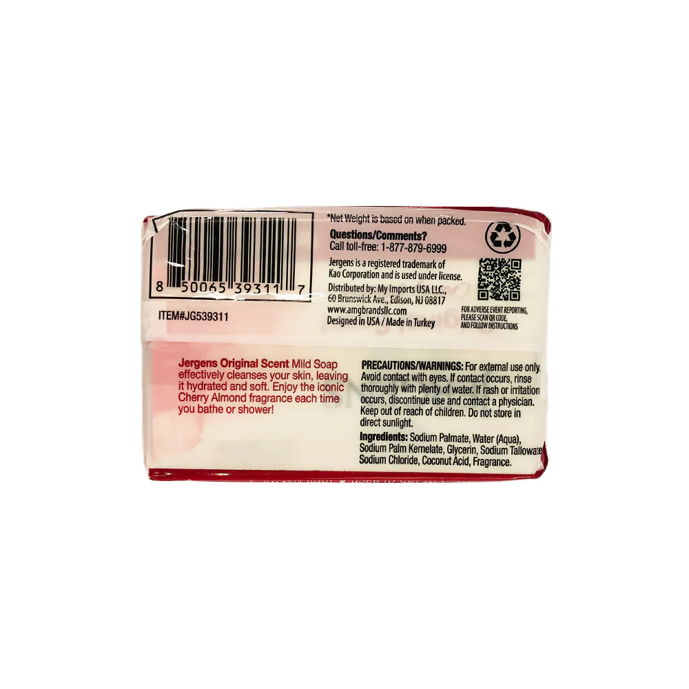 Jergens Mild Soap Bar 85g x 2's - Image 6