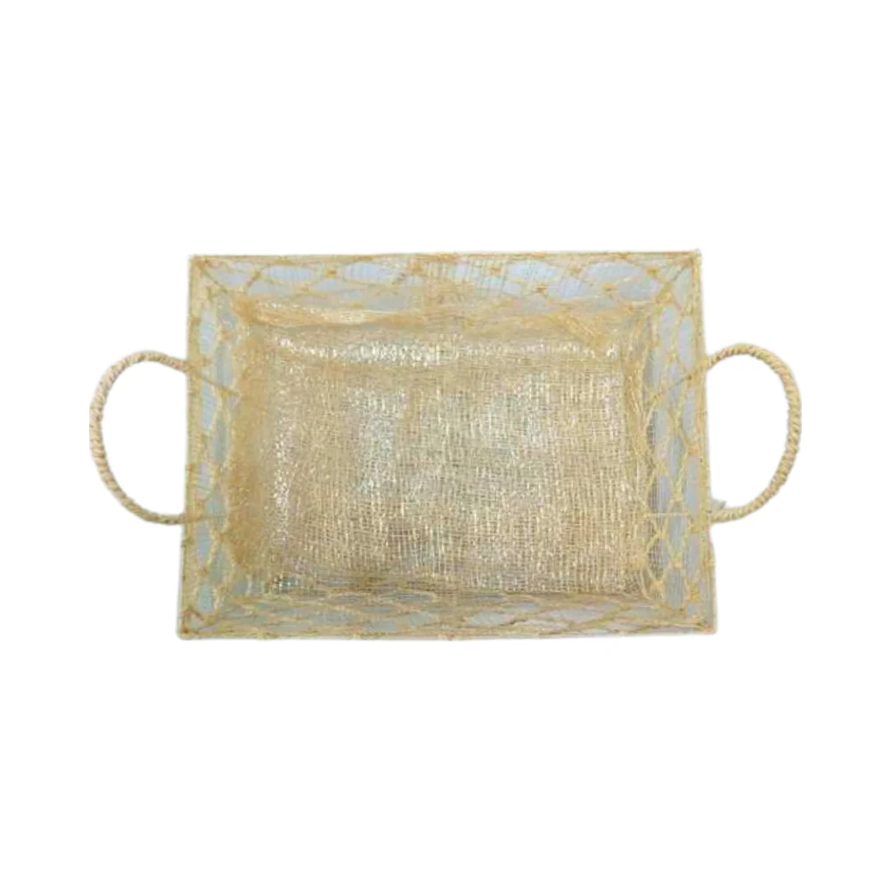 Jerry Native Tray With Sinamay - Image 2