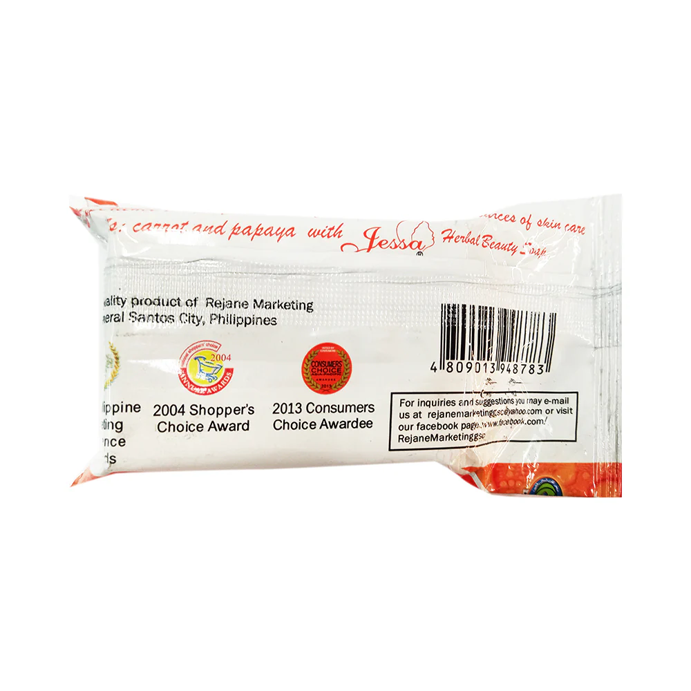 Jessa Beauty Soap Carrot-Papaya 90g - Image 2