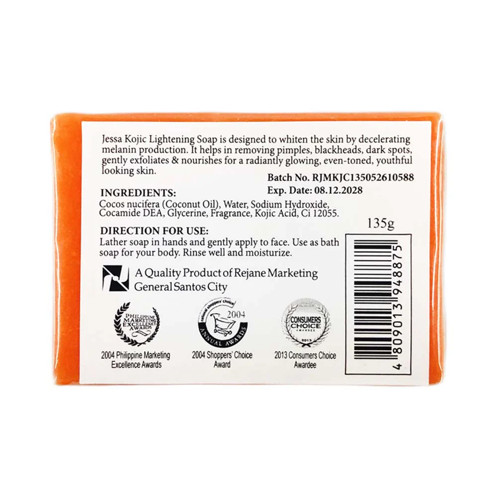 Jessa Kojic Lightening Soap Naked 135g - Image 2