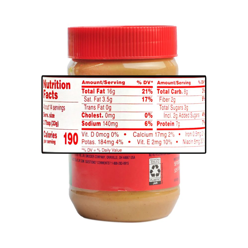 JIF Peanut Butter Creamy 454g (16oz) - Image 2