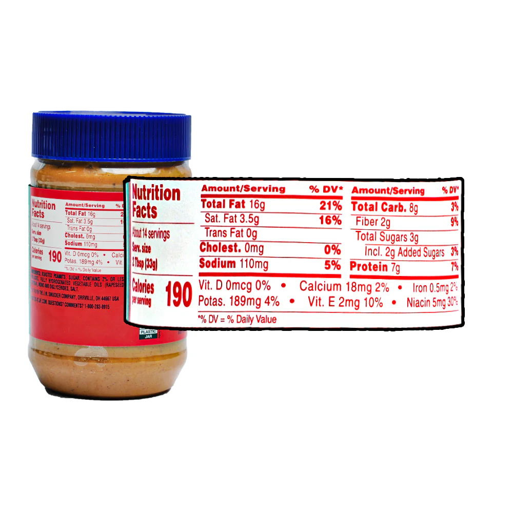 JIF Peanut Butter Extra Crunchy 454g (16oz) - Image 2