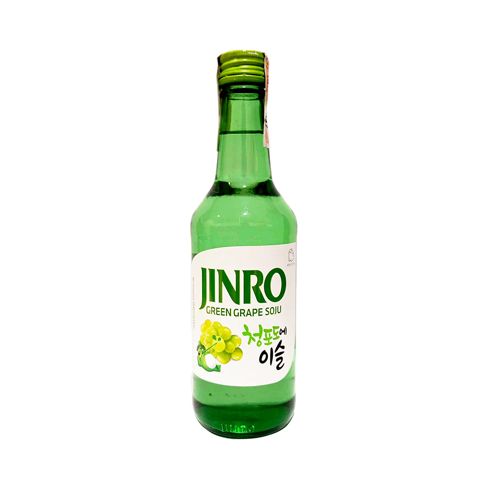 Jinro Soju Green Grape 360ml - Image 2
