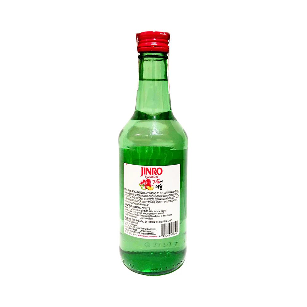 Jinro Soju Plum 360ml - Image 3
