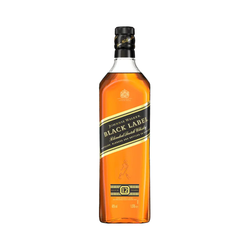 Johnnie Walker Black Label Whisky 1L - Image 2