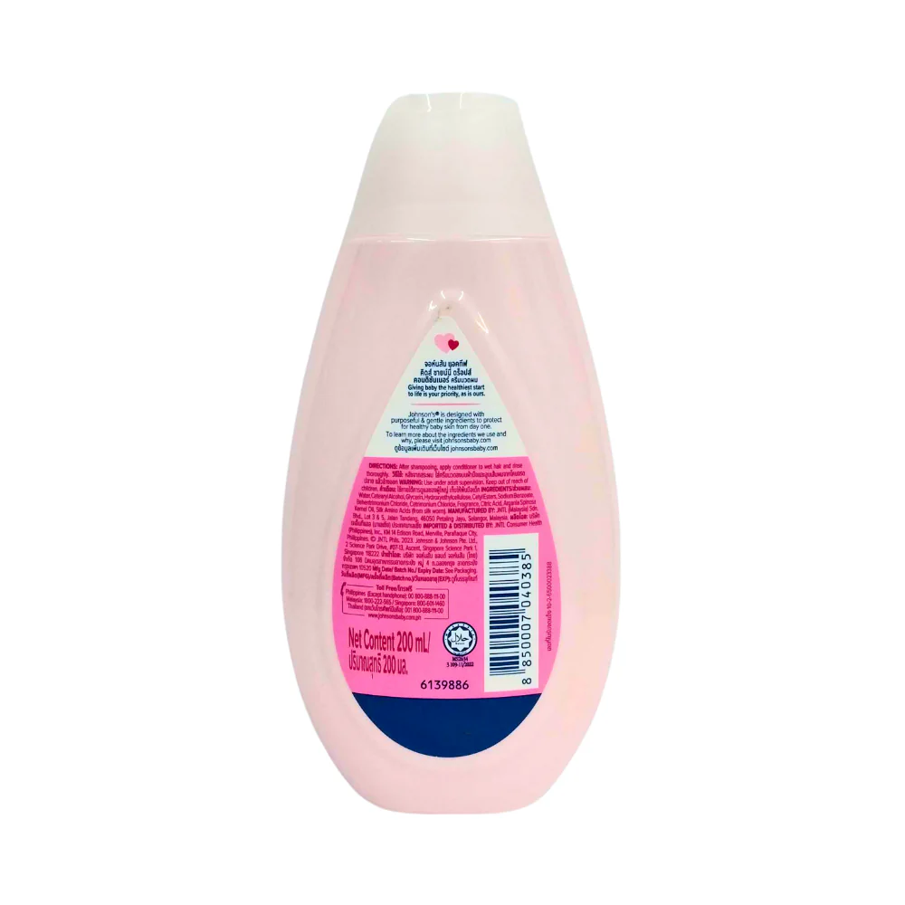 Johnson's Active Kids Conditioner Shiny Drops 200ml - Image 2