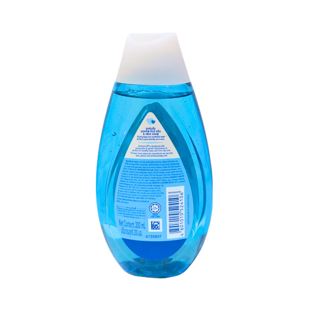 Johnson's Active Kids Shampoo Clean And Fresh 200ml - Image 2