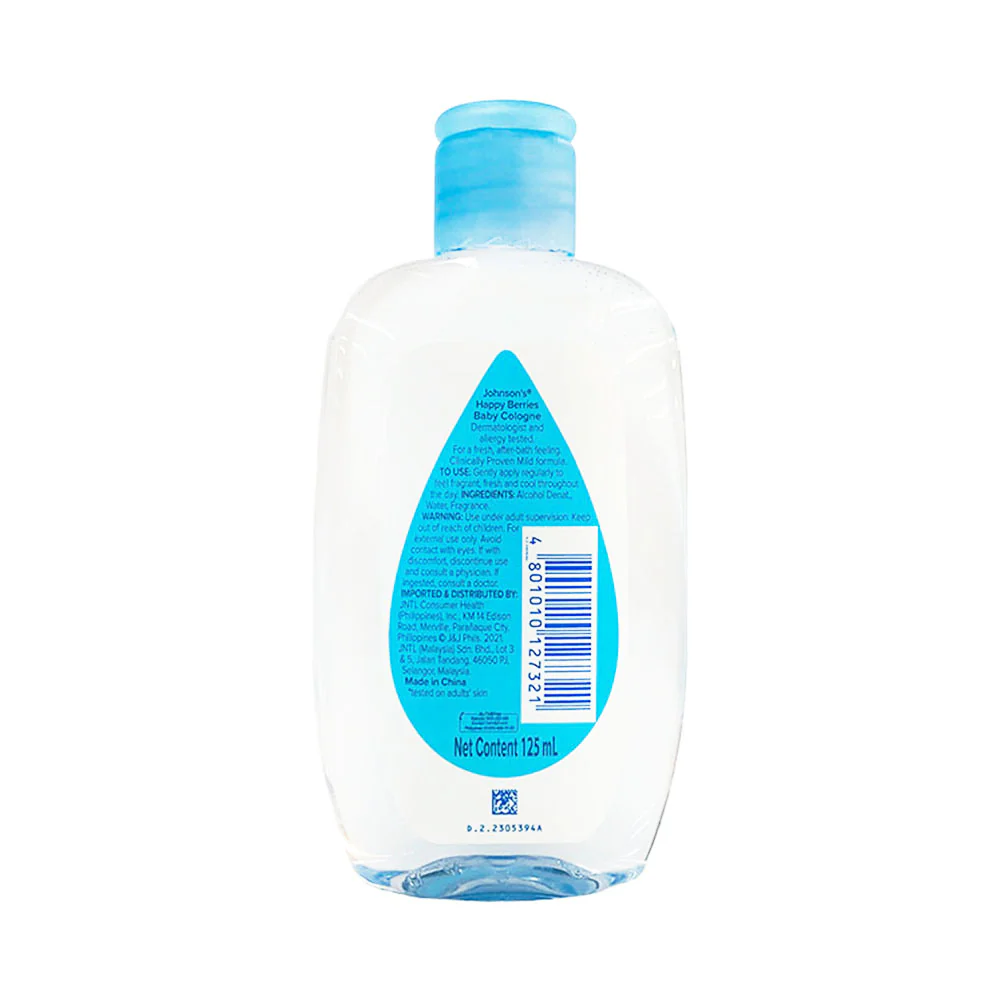 Johnson's Baby Cologne Happy Berries 125ml - Image 2