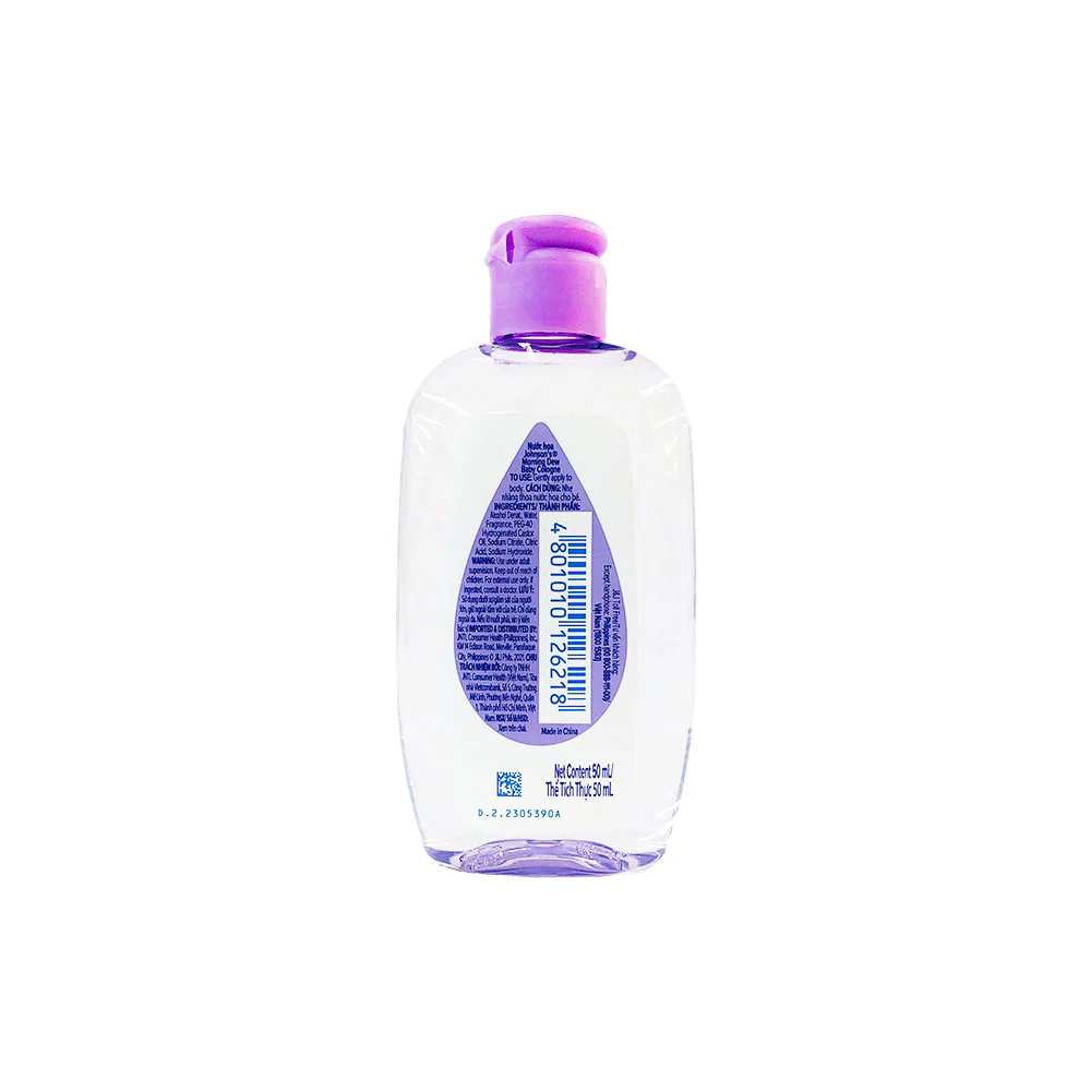 Johnson's Baby Cologne Morning Dew 50ml - Image 2