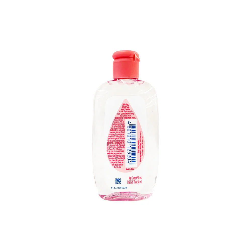 Johnson's Baby Cologne Powder Mist 50ml - Image 2