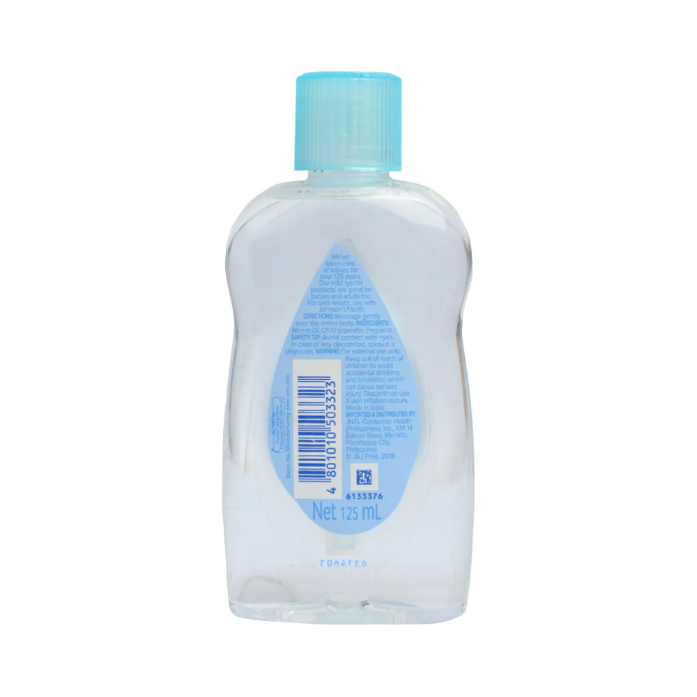 Johnson's Baby Oil Lite 125ml - Image 2