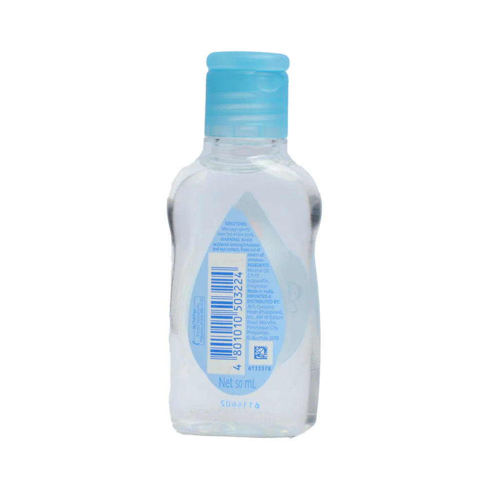 Johnson's Baby Oil Lite 50ml - Image 2