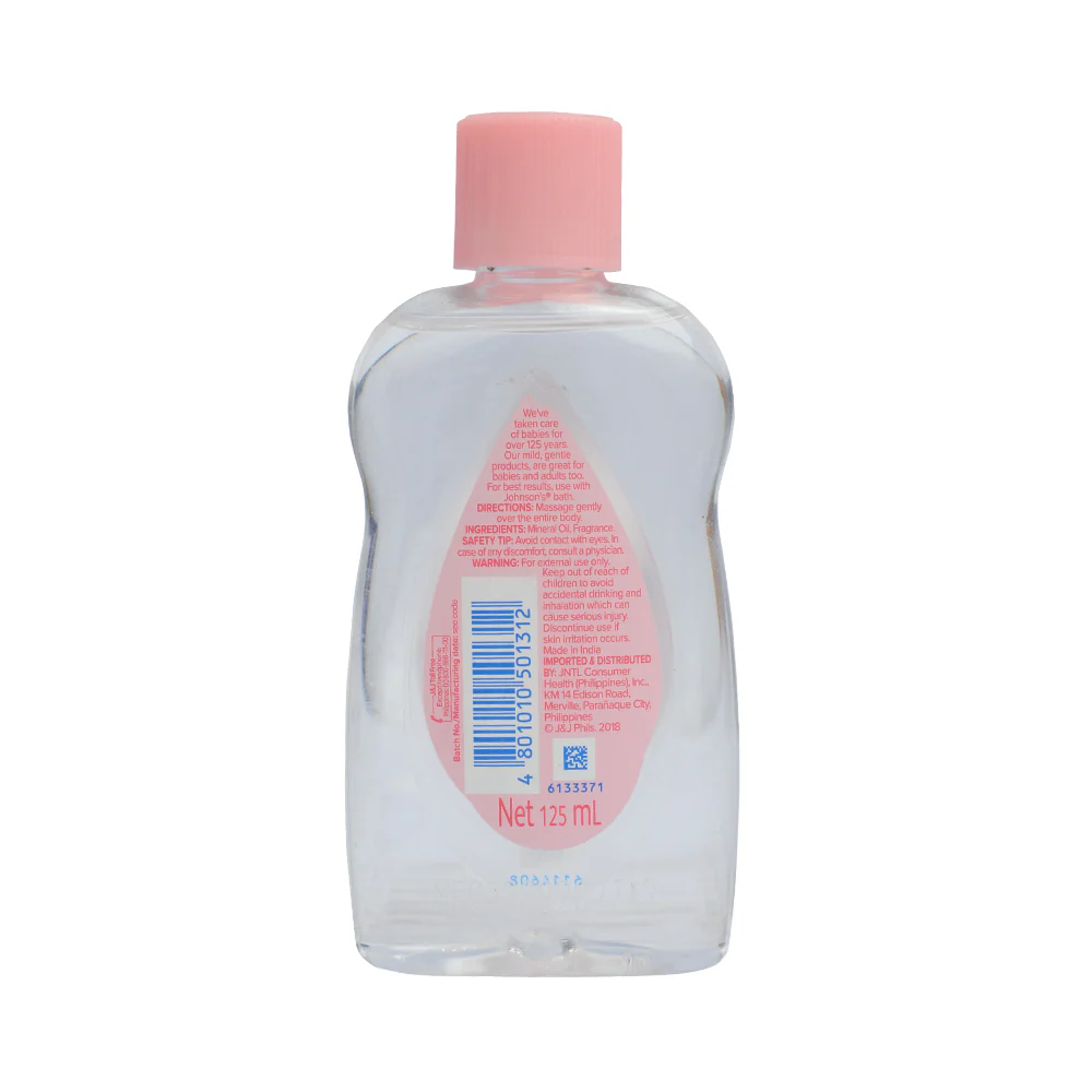 Johnson's Baby Oil Regular 125ml - Image 2