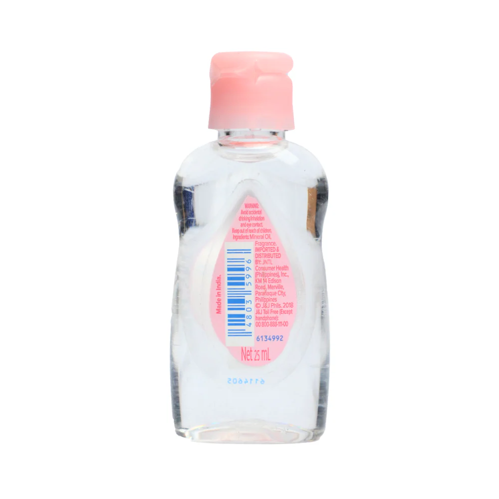 Johnson's Baby Oil Regular 25ml - Image 2