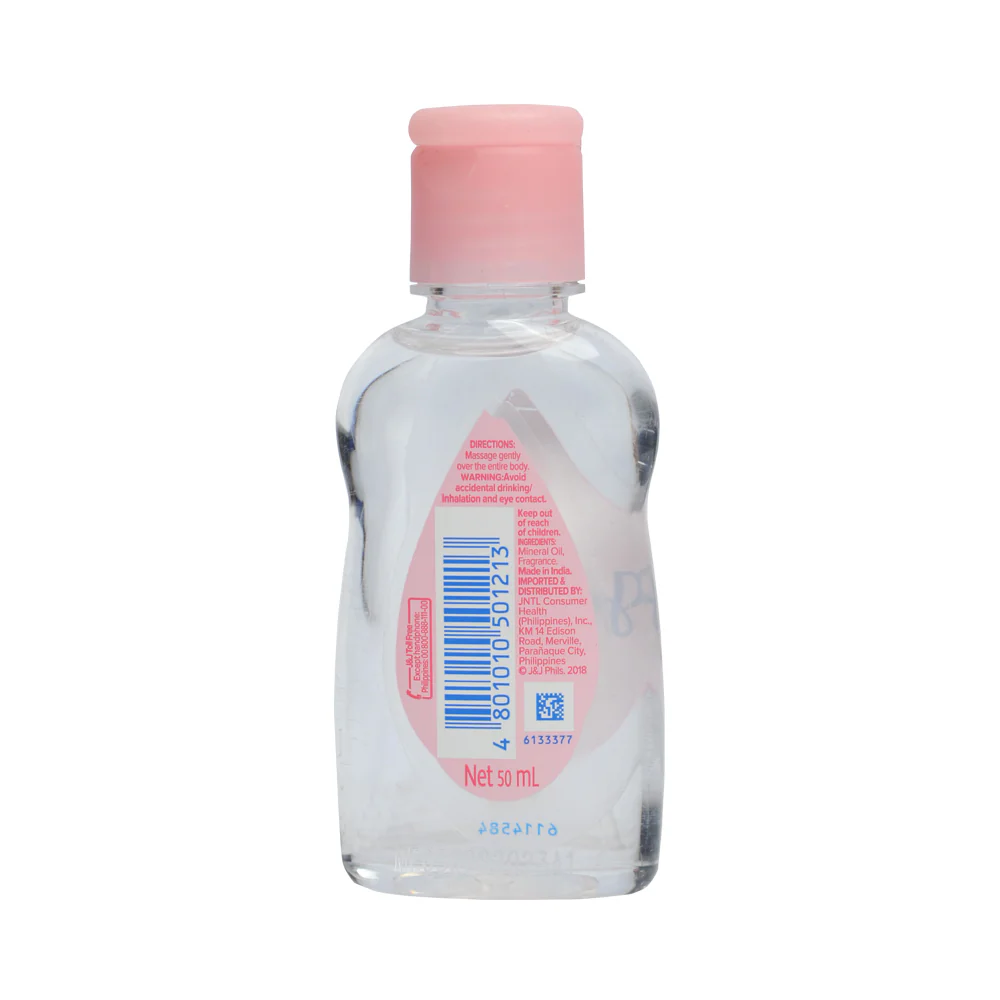 Johnson's Baby Oil Regular 50ml - Image 2