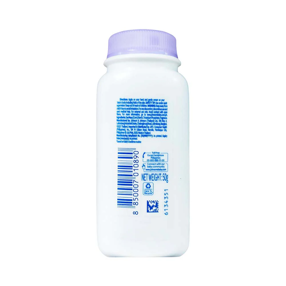 Johnson's Baby Powder Bedtime 50g - Image 2
