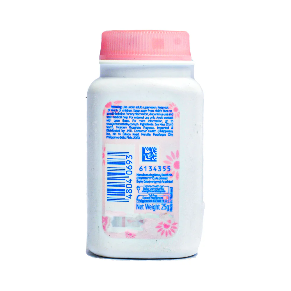 Johnson's Baby Powder Pink Blossoms 25g - Image 2