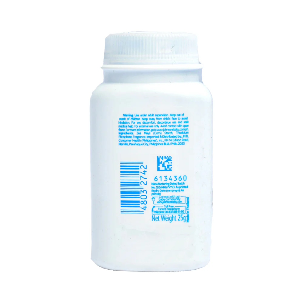 Johnson's Baby Powder Regular 25g - Image 2