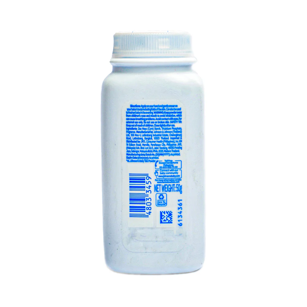 Johnson's Baby Powder Regular 50g - Image 2