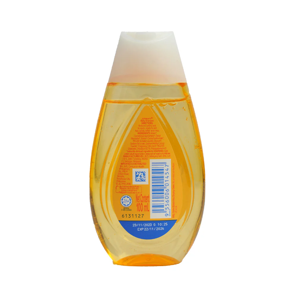 Johnson's Baby Shampoo Gold 100ml - Image 2