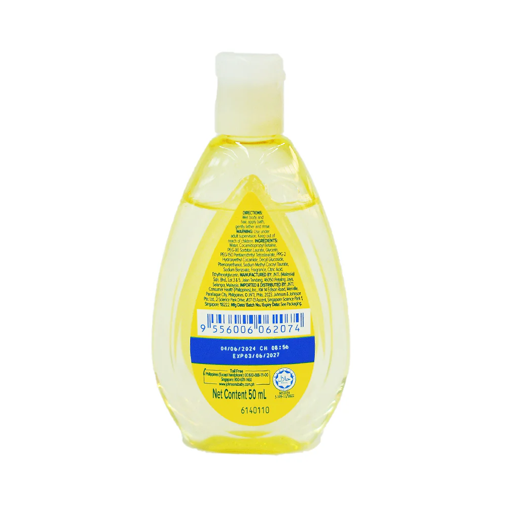 Johnson's Baby Wash Top-To-Toe 50ml - Image 2
