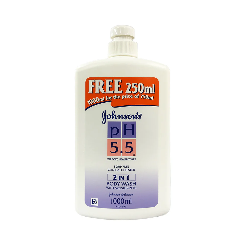 Johnson's pH 5.5 2 in 1 Body Wash With Moisturizer