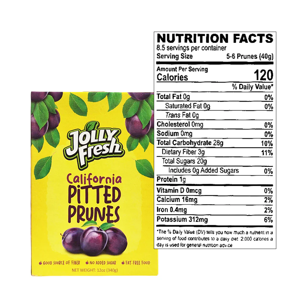 Jolly Fresh Pitted Prunes 12oz - Image 2