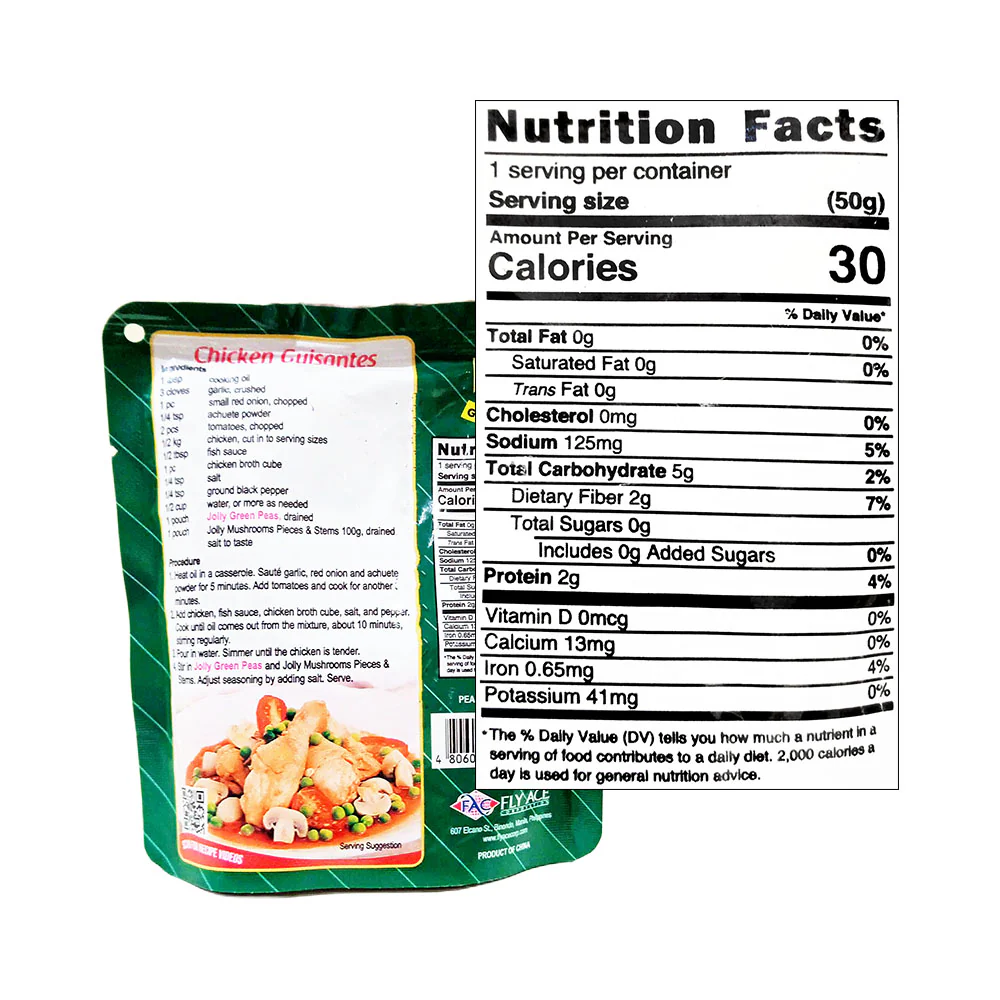 Jolly Green Peas 100g - Image 2