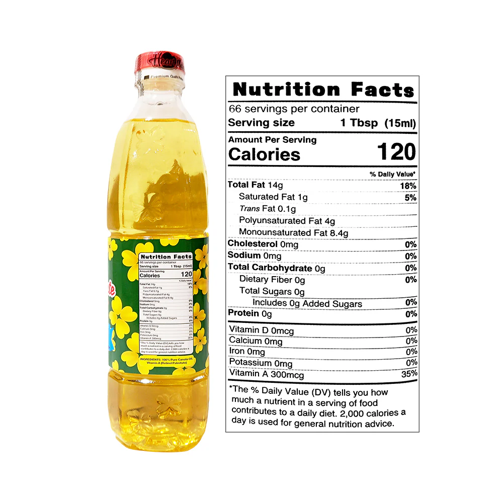 Jolly Heartmate Canola Oil 1L - Image 2