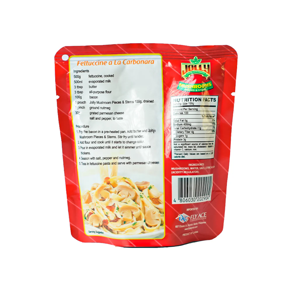 Jolly Mushrooms Pieces And Stems 100g - Image 2
