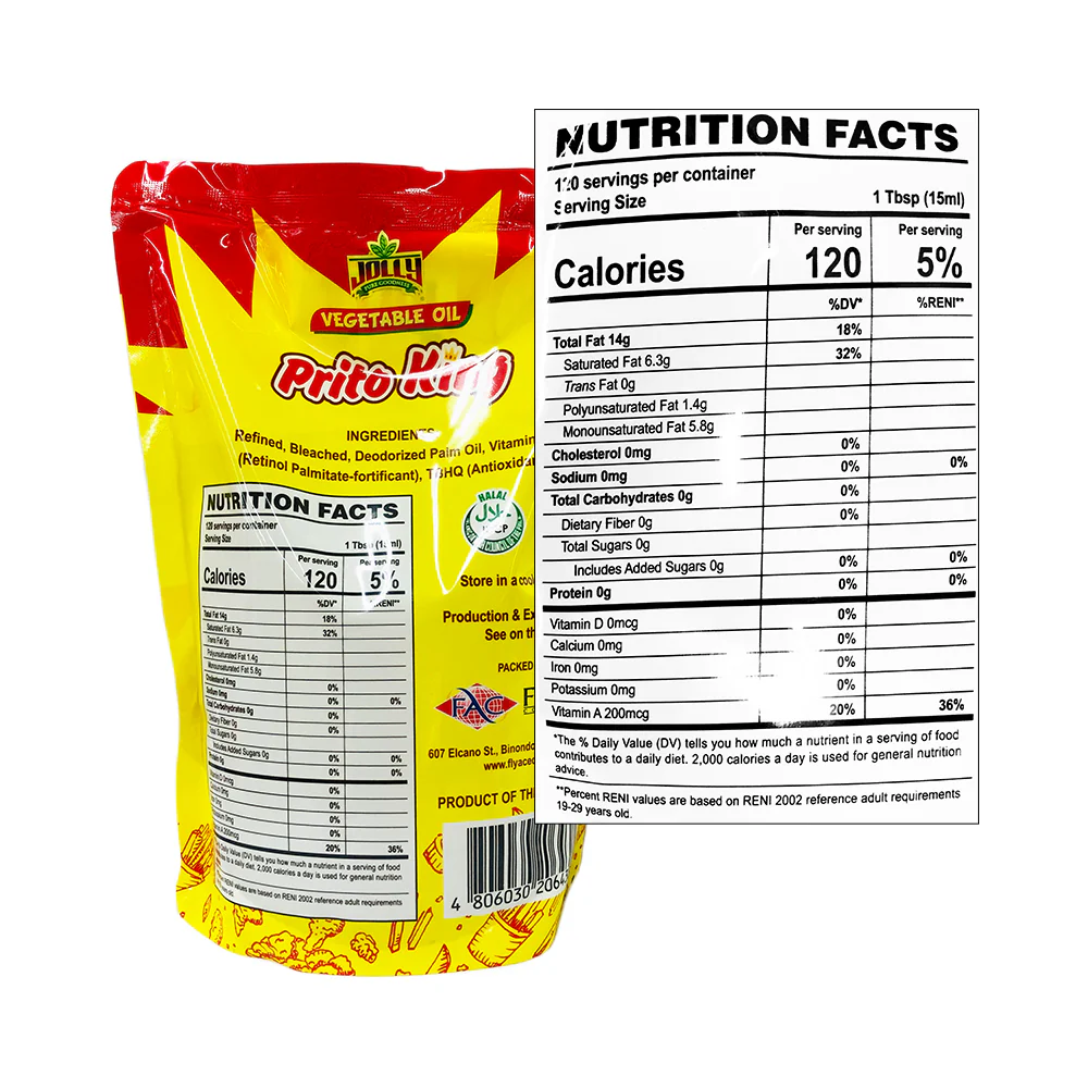 Jolly Prito King Vegetable Oil SUP - Image 2