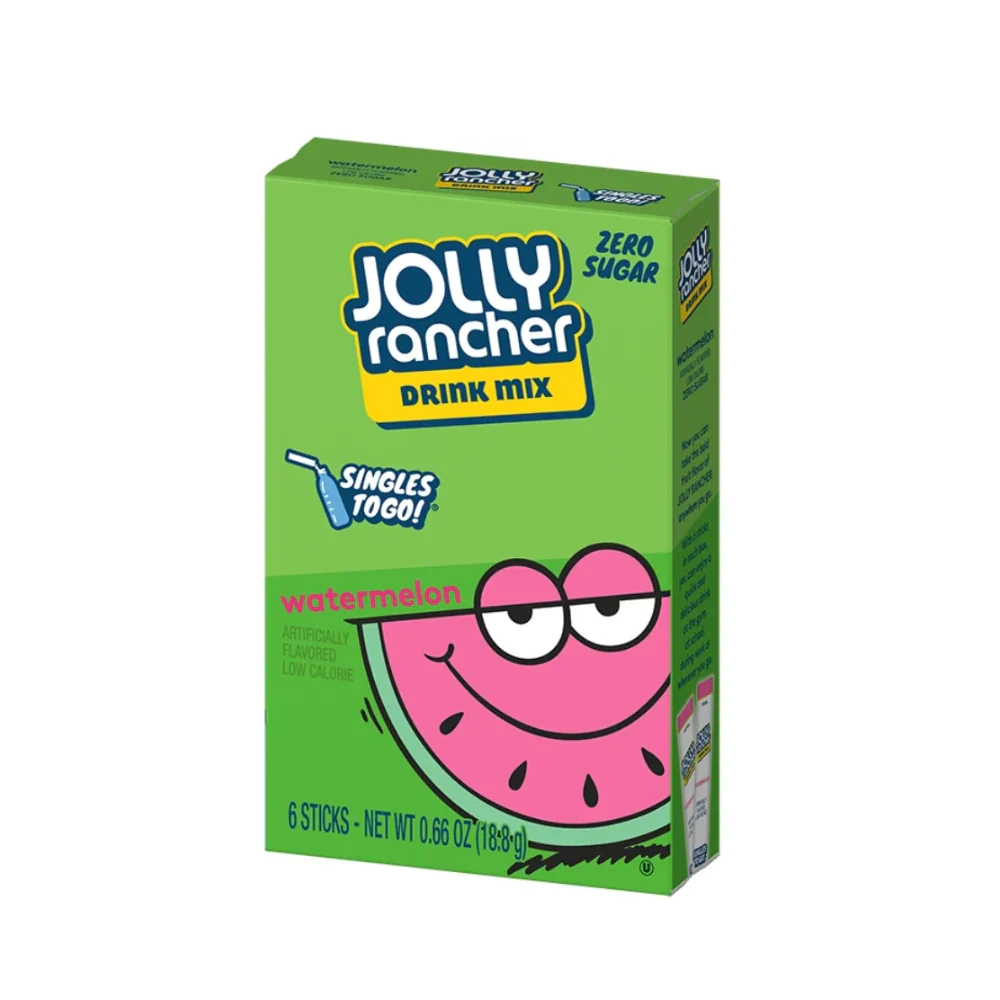 Jolly Rancher Drink Mix Watermelon 6's (18.8g) - Image 2