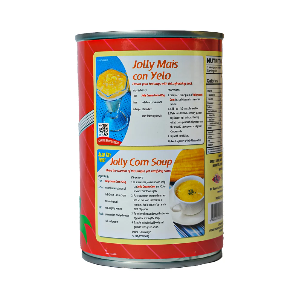 Jolly Sweet Cream Corn 425g - Image 2