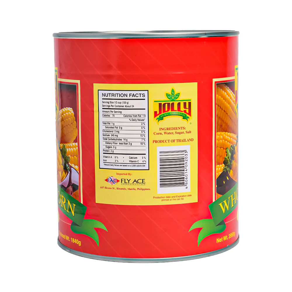 Jolly Whole Kernel Corn 2950g - Image 2