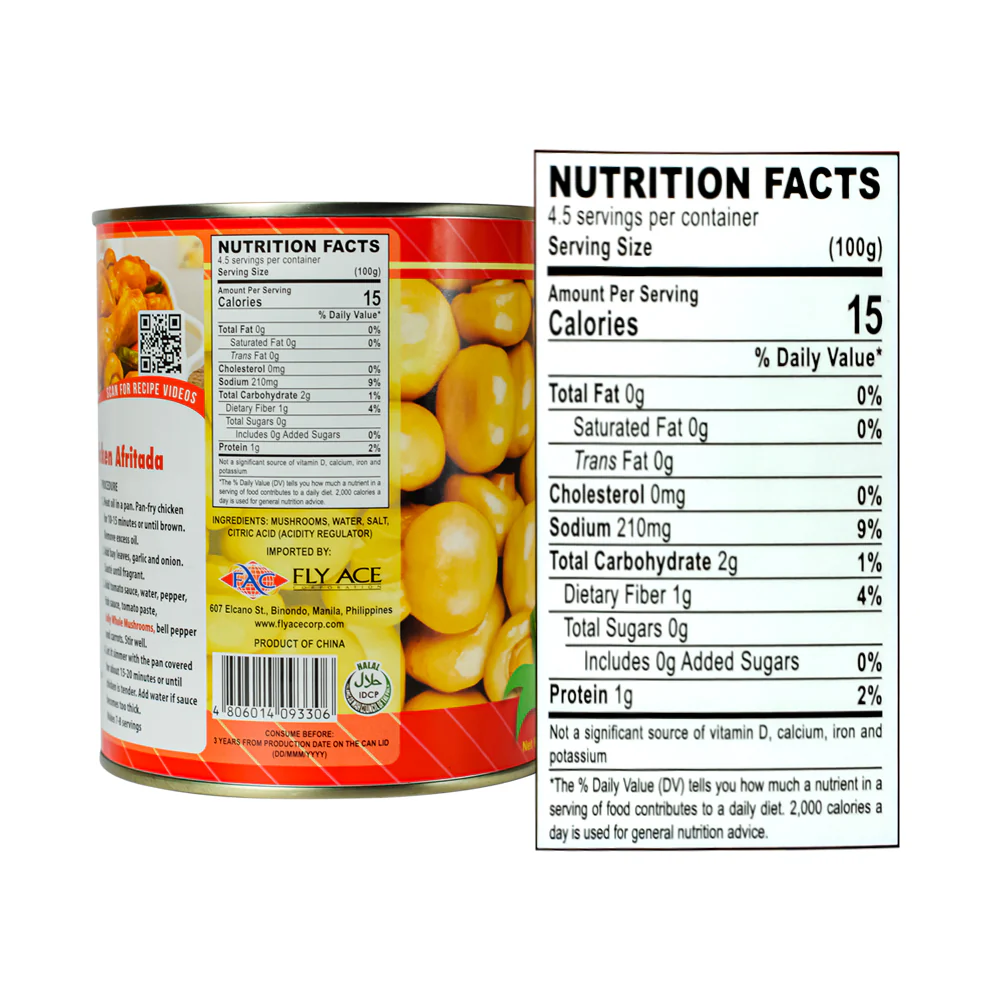 Jolly Whole Mushrooms 850g - Image 3