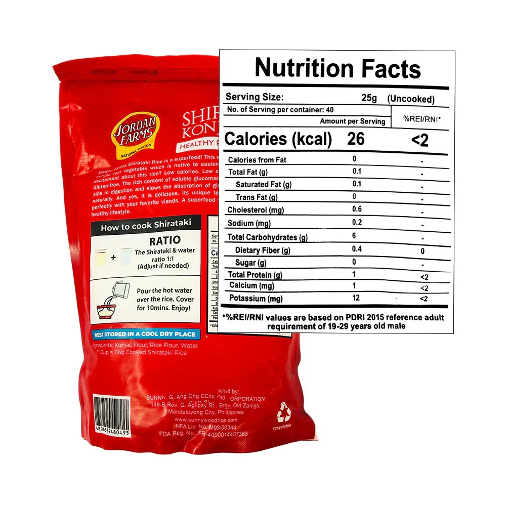 Jordan Farms Shirataki Rice - Image 2