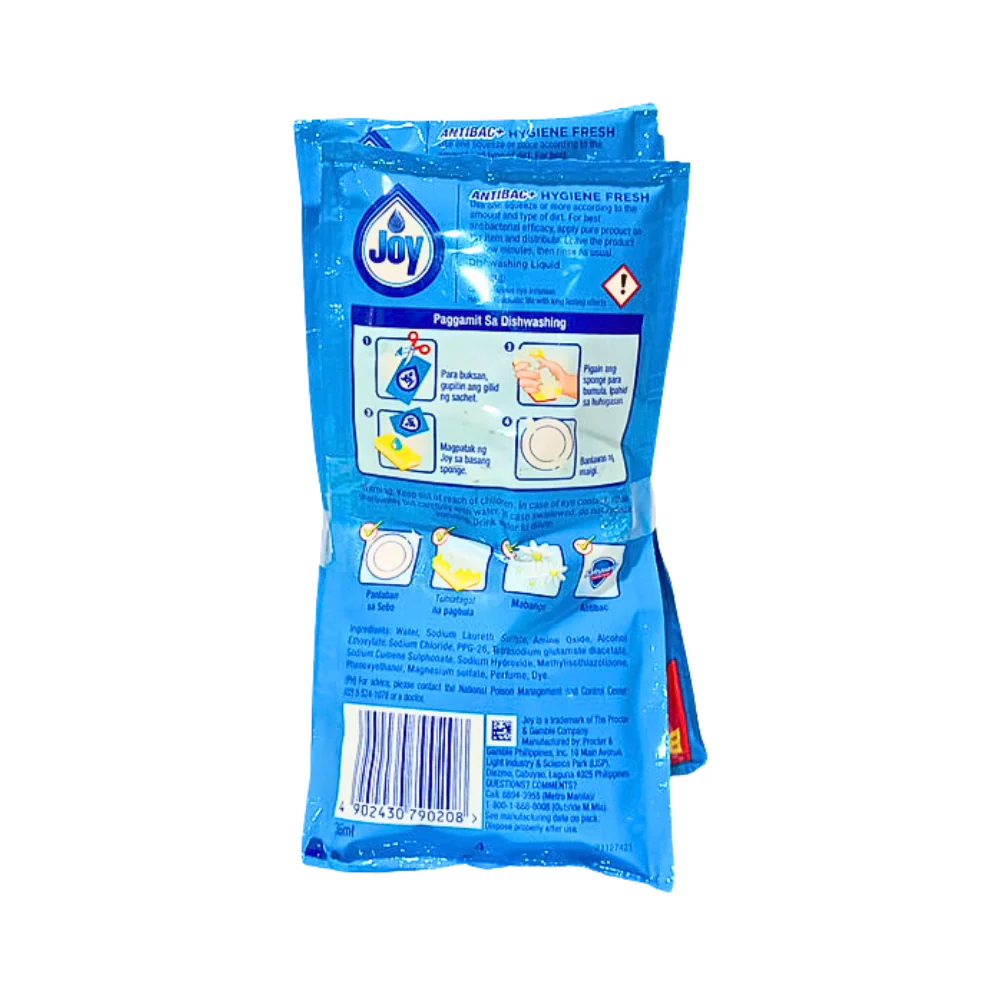 Joy Dishwashing Liquid Antibac 36ml x 6's + 1 - Image 2
