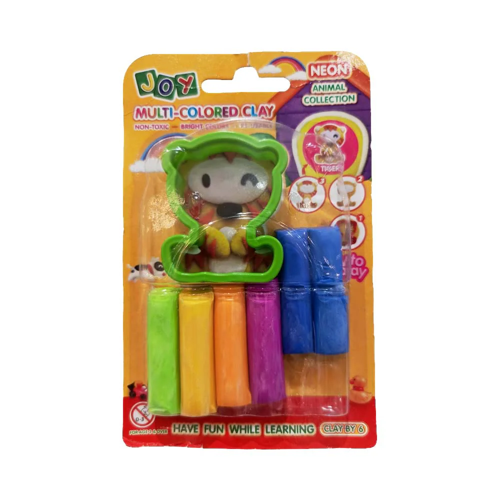 Joy Multi-Colored Clay 6 Colors - Image 3