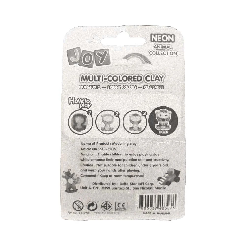 Joy Multi-Colored Clay 6 Colors - Image 4