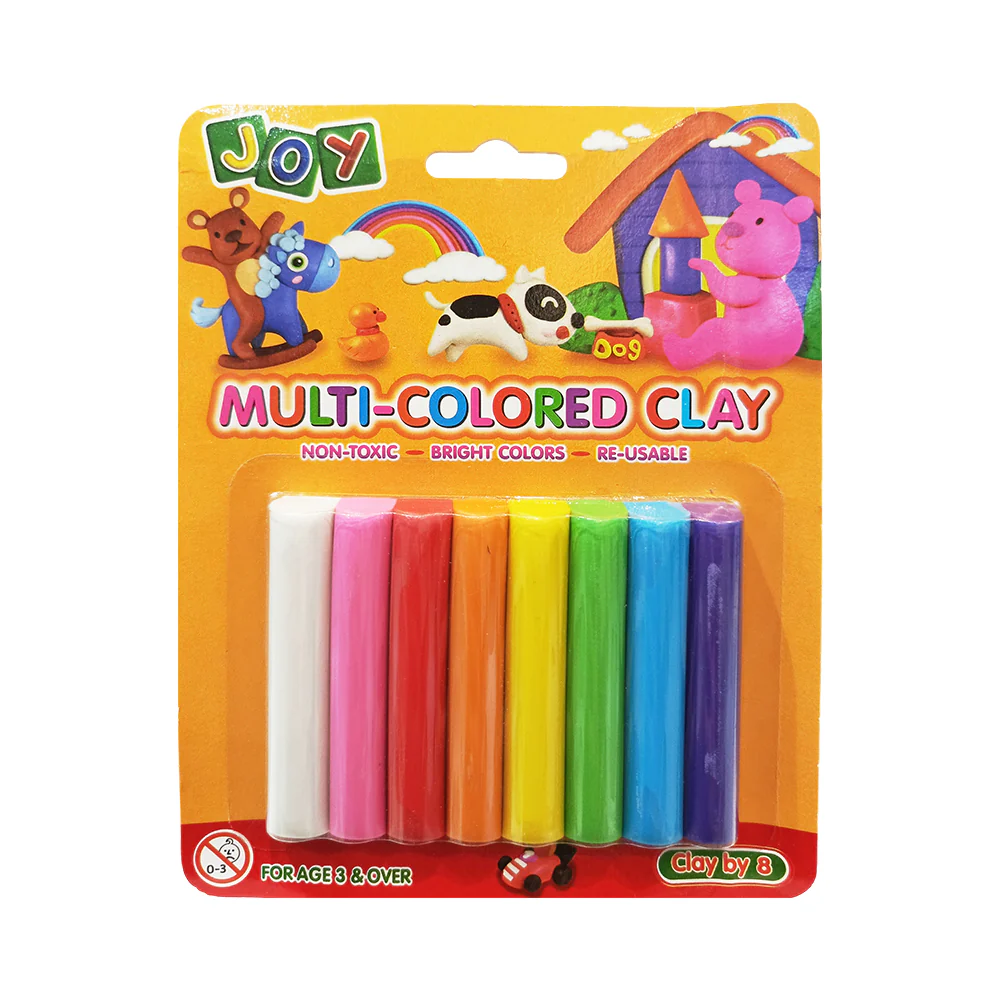 Joy Muti-Colored Modelling Clay - Image 3