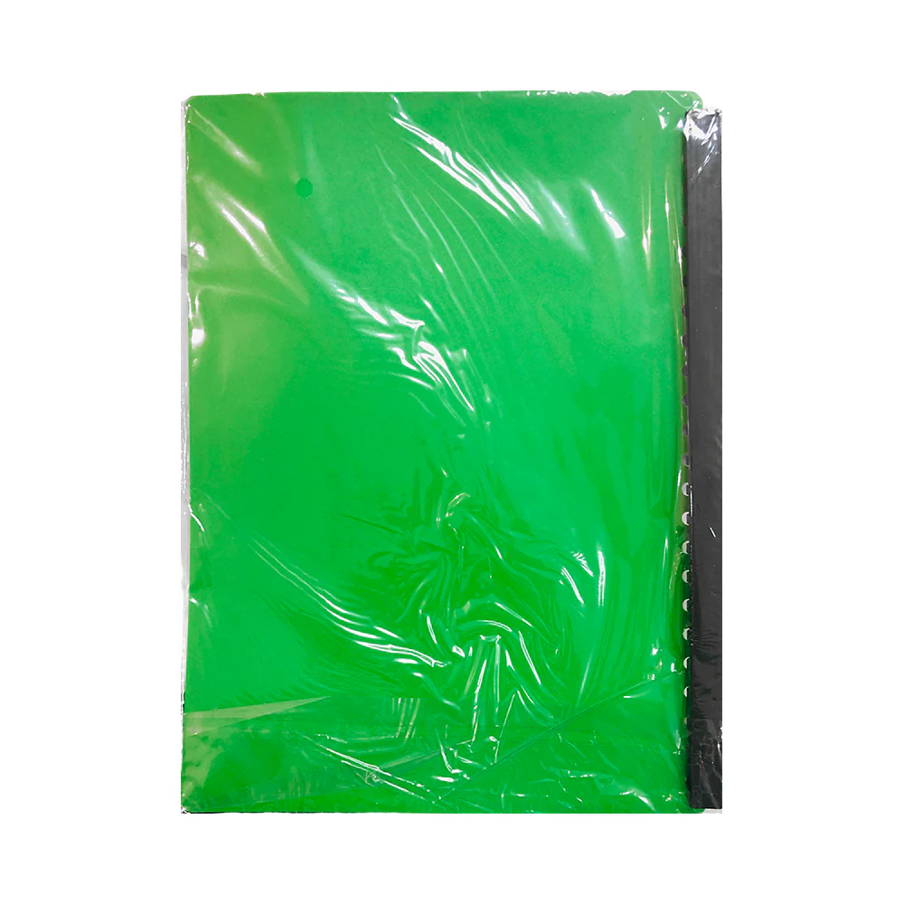 Joy Refillable Clearbook Plain Green A4 - Image 2