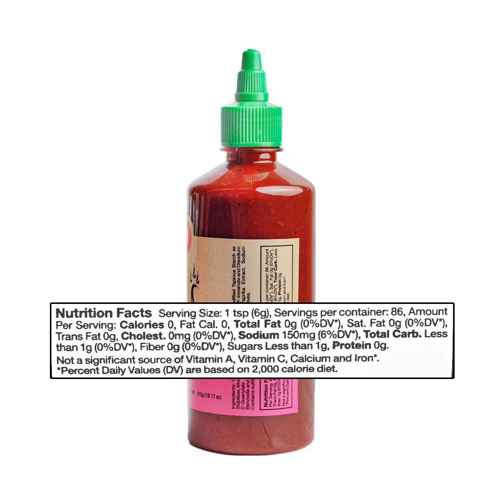 Jufran Sriracha Hot Chili Sauce 515g - Image 2