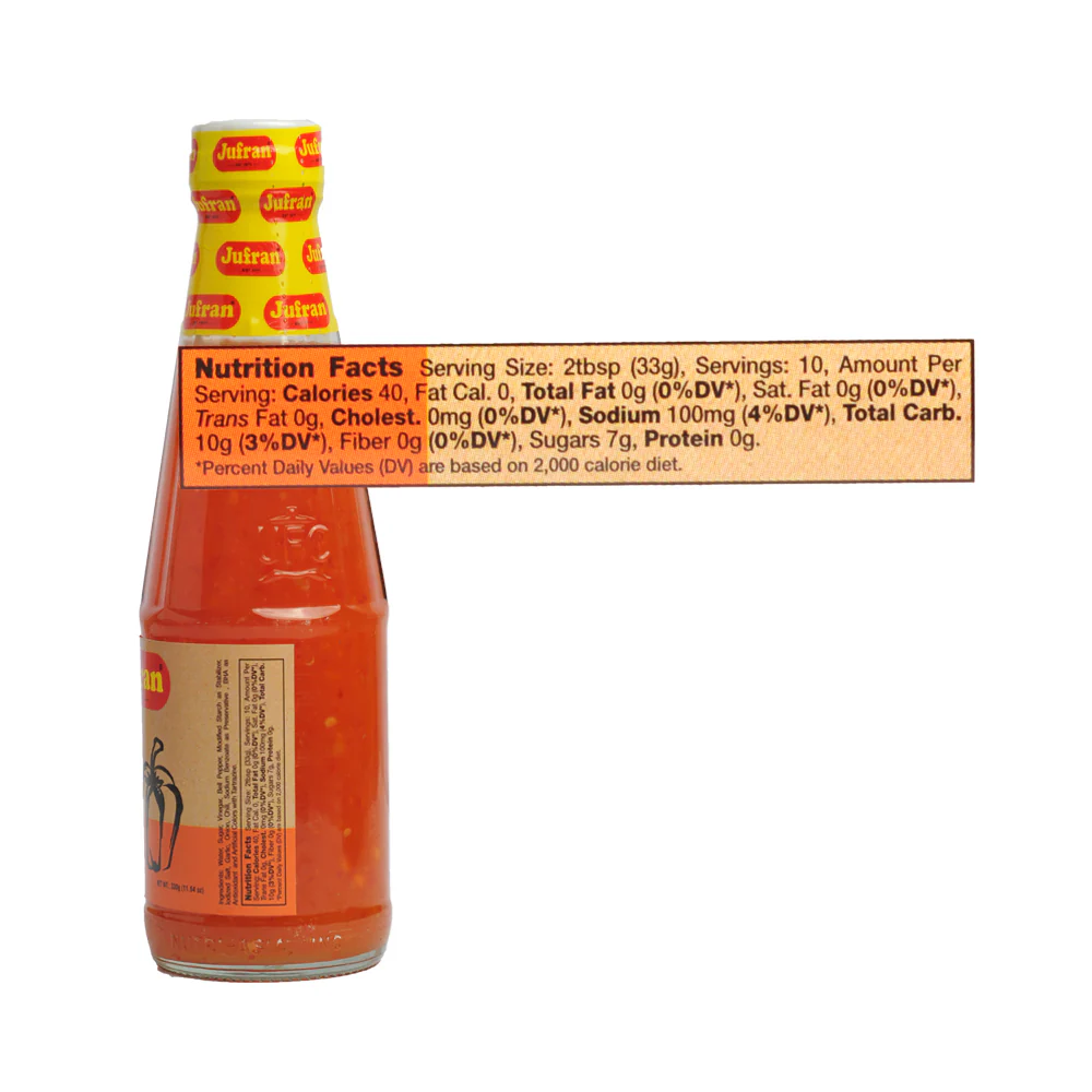 Jufran Sweet Chili Sauce 330g - Image 2