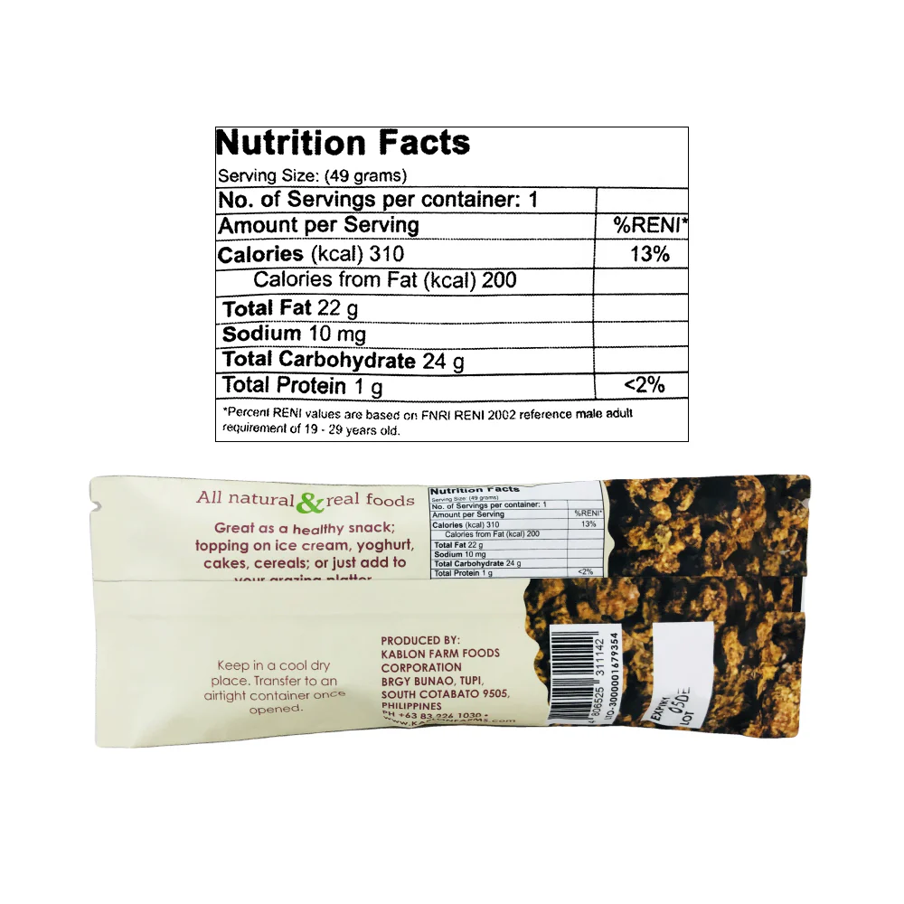 Kablon Cacao Nibs Crispies 40g - Image 2