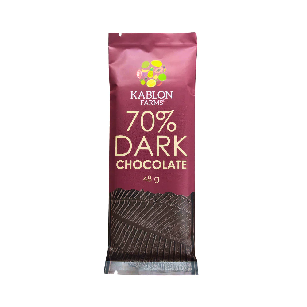Kablon Farms Dark Chocolate Bar 48g - Image 3