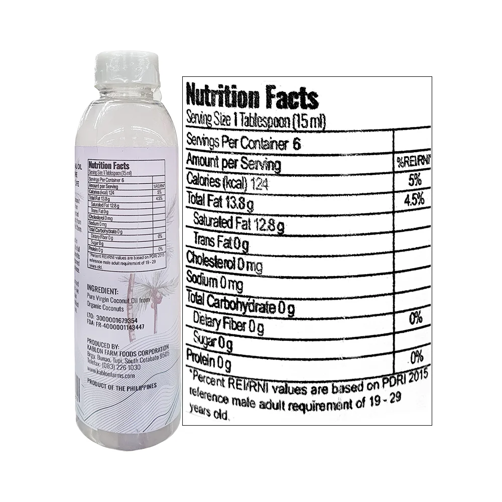 Kablon Virgin Coconut Oil 100ml - Image 2