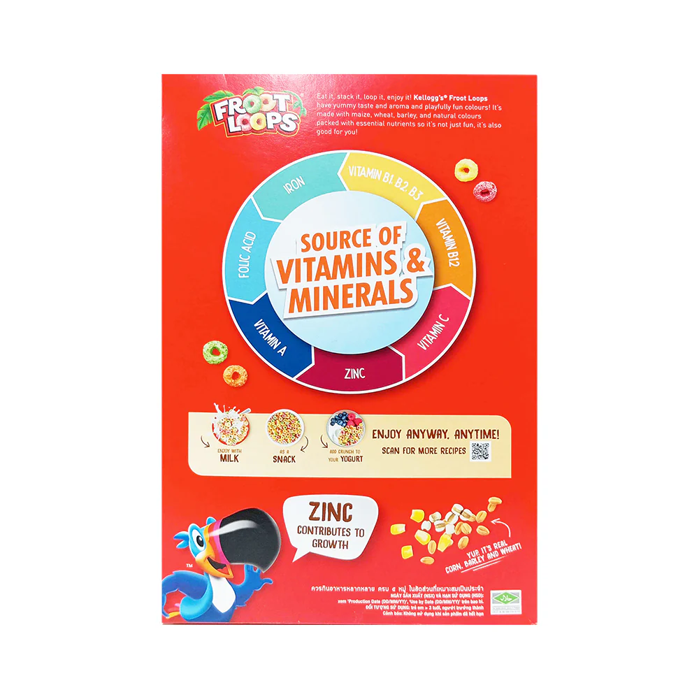 Kellogg's Froot Loops Cereal 285g - Image 2
