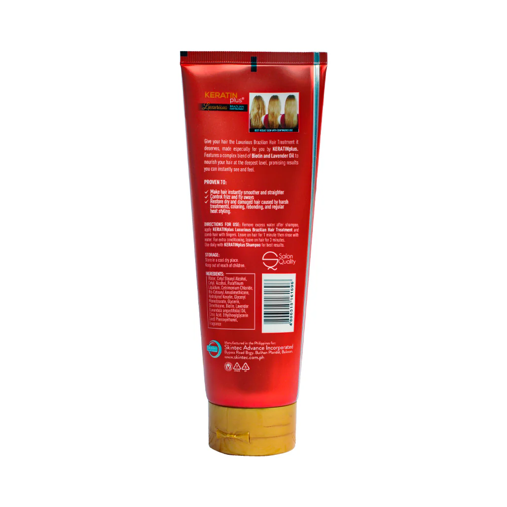 Keratin Plus Luxurious Brazilian Hair Treatment 200g - Image 2