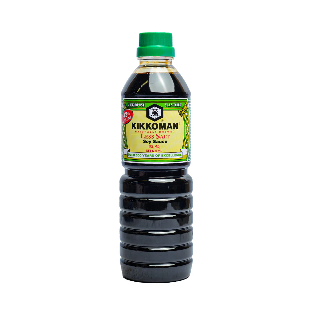 Kikkoman Milder Soy Sauce Less Salt 600ml